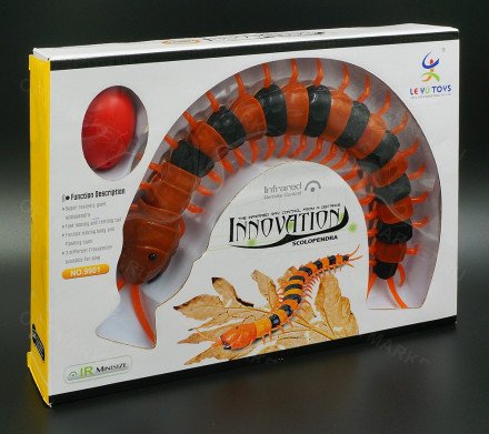 Сколопендра на пульте управления 40 см оптом 