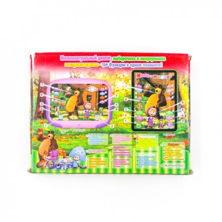 Интерактивный 3 D планшет &quot;Маша и медведь&quot; оптом 