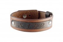 Кожаный браслет САБР оптом