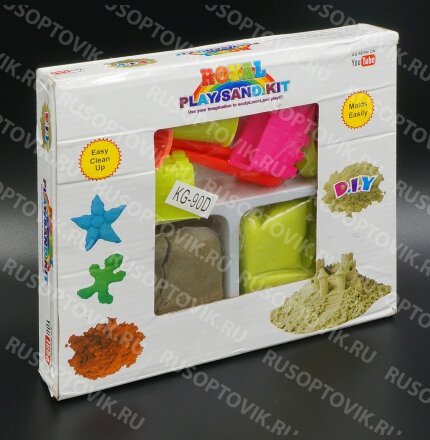 Кинетический живой песок Royal Play Sand KIt (600 г.) оптом 