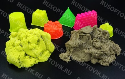 Кинетический живой песок Royal Play Sand KIt (600 г.) оптом 