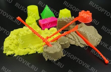 Кинетический живой песок Royal Play Sand KIt (600 г.) оптом 