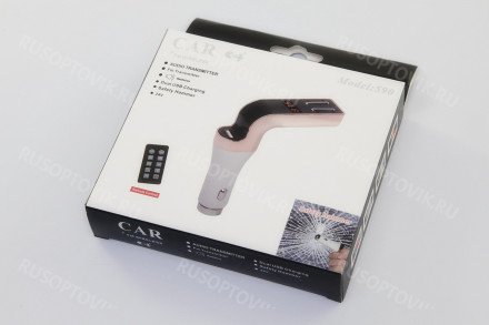 Автомобильный FM модулятор c USB зарядкой оптом 