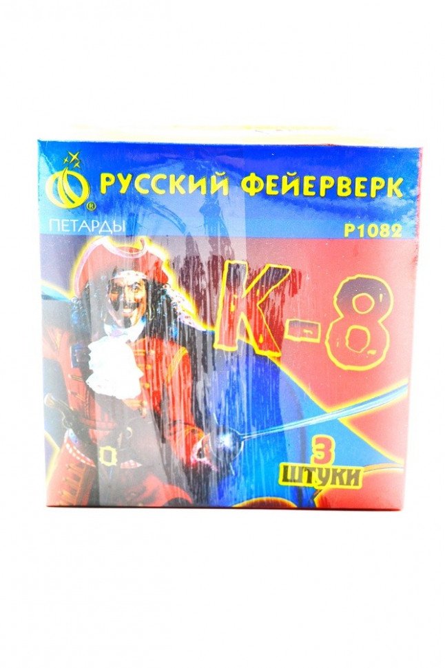 Петарда фитильная "K-8" P1082 оптом 