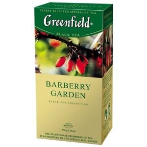 Черный чай Greenfield Barberry Garden 25 пак оптом 