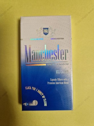 Сигареты Manchester Ice Crush Superslims оптом 
