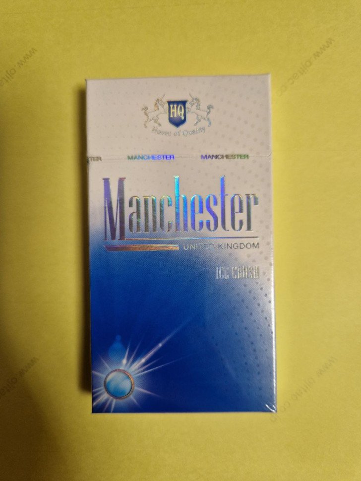 Сигареты Manchester Ice Crush Superslims оптом 