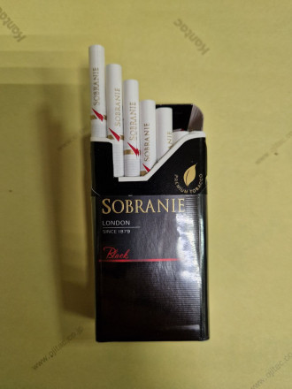 Сигареты Sobranie Black Compact оптом 