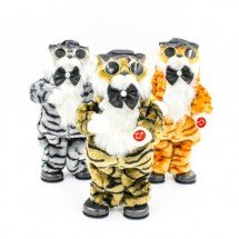 Танцующий поющий кот в очках оптом