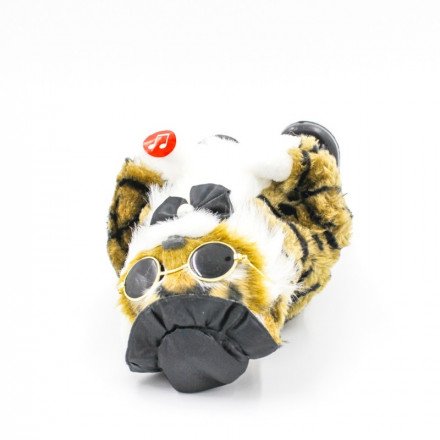 Танцующий поющий кот в очках оптом 