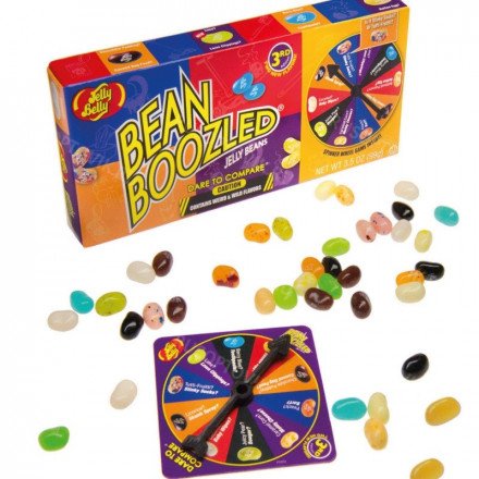 Драже жевательное Jelly Belly Bean Boozled Game (невкусные конфеты с игрой) 100 г оптом 