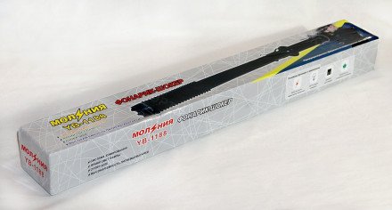 Дубинка фонарь-электрошокер Молния YB-1119А оптом 