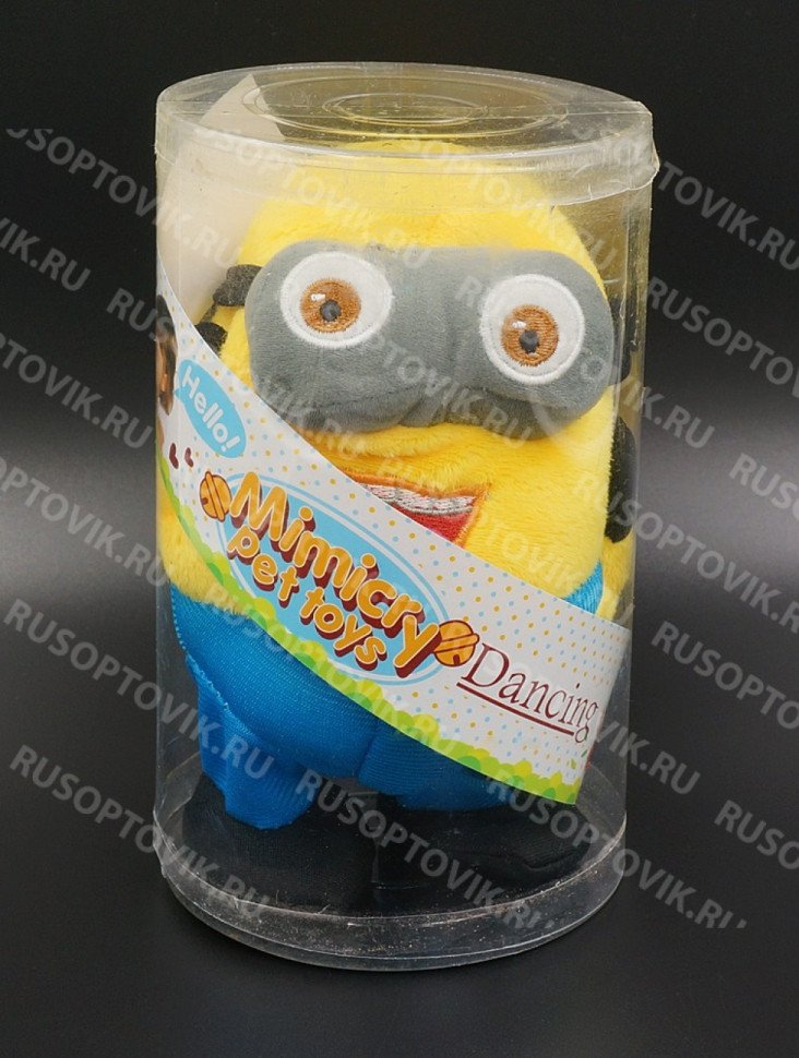 Говорящий миньон Mimicry Pet Toys Dancing оптом 
