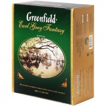 Черный чай Greenfield Earl Gery Fantasy 100 пак оптом