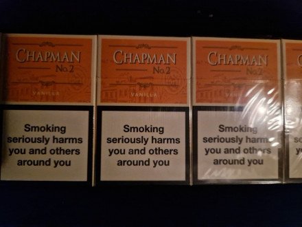 Сигареты Chapman Vanilla (Duty Free) 