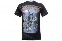 Футболка волки «Неважно кто против, важно кто рядом» оптом