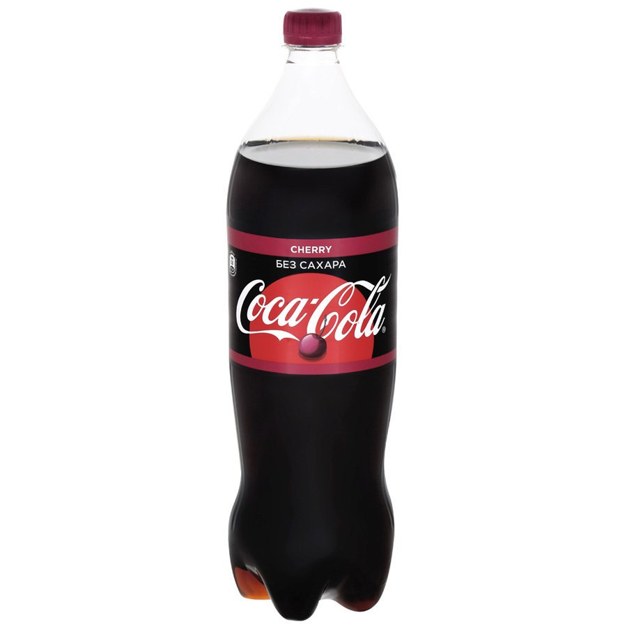 Газированный напиток Coca-Cola Cherry 0,9 л оптом Газированный напиток Coca-Cola Cherry 0,9 л оптом