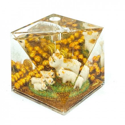 Сувенирная подставка для ручек с символом года свиньи оптом 