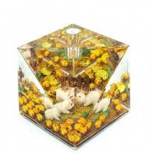 Сувенирная подставка для ручек с символом года свиньи оптом