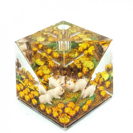 Сувенирная подставка для ручек с символом года свиньи оптом 