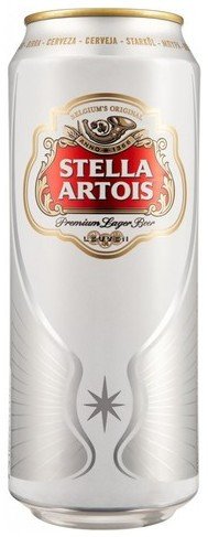 Пиво светлое Stella Artois в банке 4.8% 0.5л оптом 