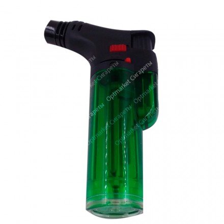 Зажигалка ONEY Горелка J-02 Зеленая оптом 