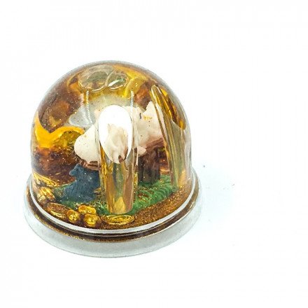 Круглая сувенирная подставка для ручек с символом года свиньи оптом 