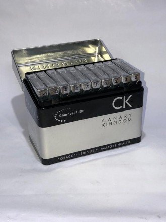 Сигареты Canary Kingdom Silver в шкатулке оптом 