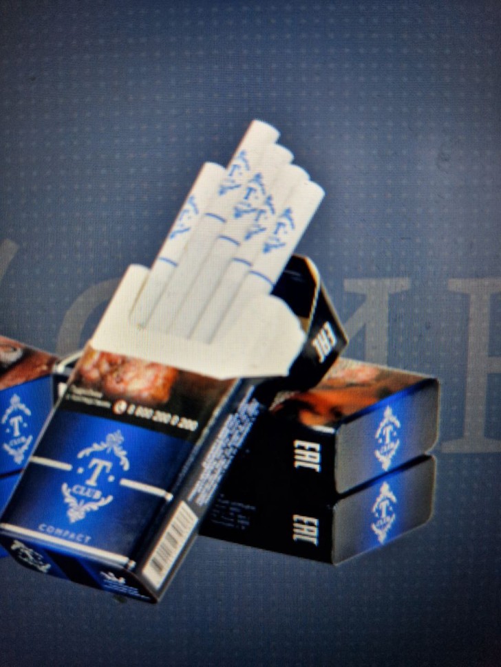 Сигареты T Club Compact BLUE оптом Сигареты T Club Compact BLUE оптом