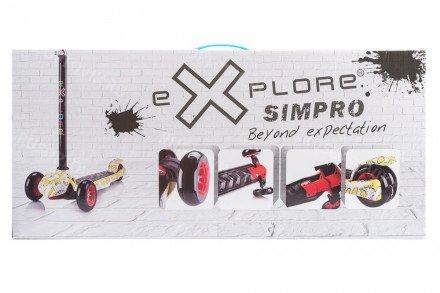 Самокат Simpro 3-х колесный оптом 