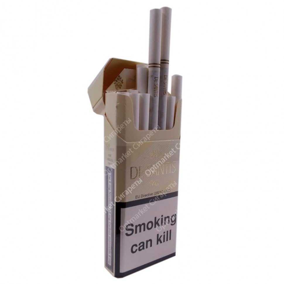 Сигареты DE SANTIS White Slims оптом 