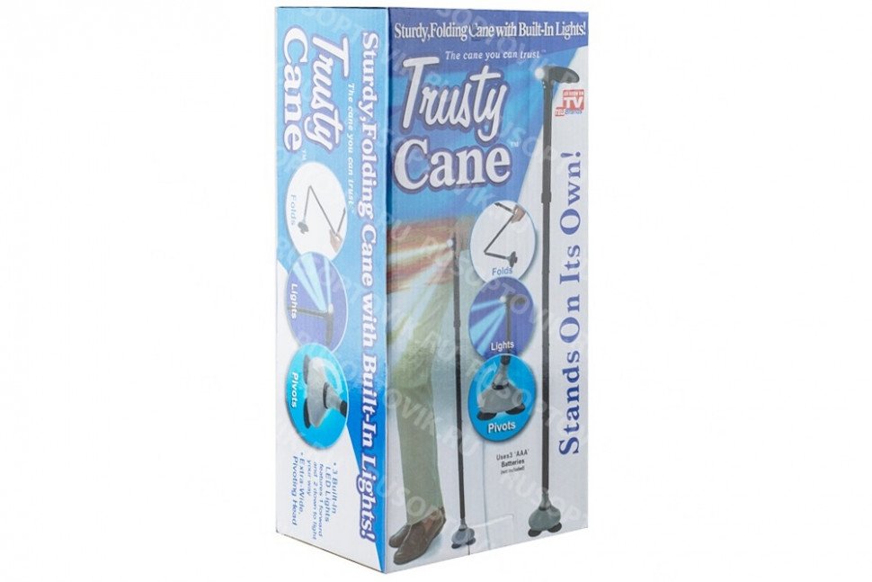 Трость с фонариком Trusty Can оптом 