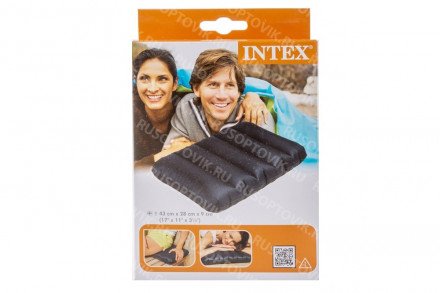 Надувная подушка 43х28х9см Intex оптом 
