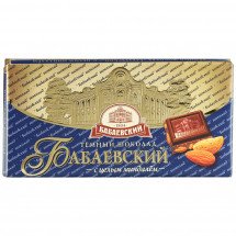 Бабаевский темный шоколад с цельным миндалем, 200 г оптом