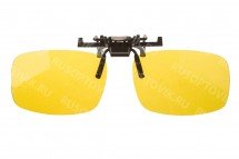 Антибликовые очки для водителей Night View Clip Ons оптом