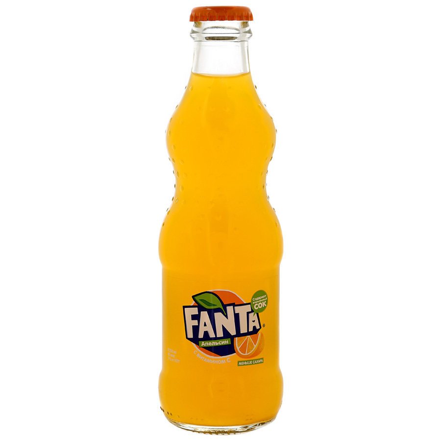 Газированный напиток Fanta Апельсин 0,25 л оптом 
