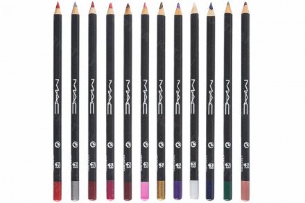 Набор карандашей для глаз, губ МАС с точилкой 12 цветов оптом 