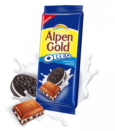 Шоколад Alpen Gold Oreo 95 г оптом 