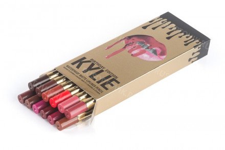 Набор матовых карандашей для губ Kylie 12 шт оптом 