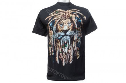 Футболка раста лев оптом 