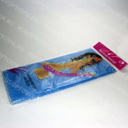 Японская массажная скрабирующая мочалка оптом 