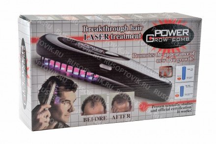 Лазерная расческа Power Grow Comb (Магия Роста) оптом 