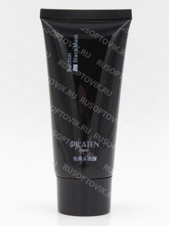 Черная маска-пленка от прыщей Pilaten (Пилатен) Suction Black Mask 60 гр. оптом 