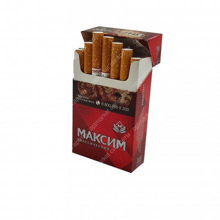 Сигареты МАКСИМ Красный АКЦИЗ оптом 