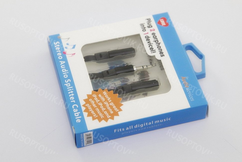 Стерео разветвитель 35 мм оптом 