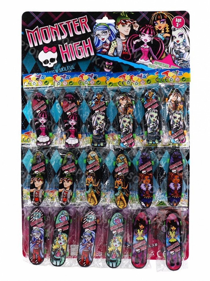 Пальчиковый фингерборд Monster High оптом 