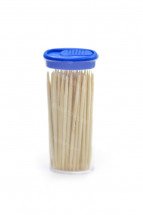 Зубочистки 70-80 шт, упаковка 24 шт цвет МИКС оптом