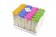 Зубочистки 70-80 шт, упаковка 24 шт цвет МИКС оптом