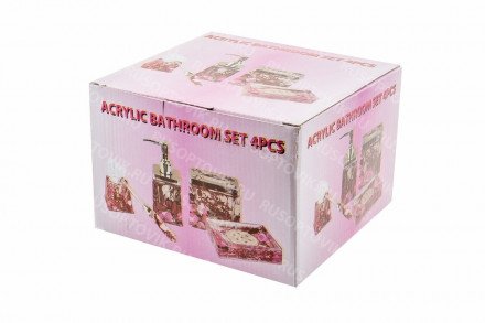 Набор ванных принадлежностей Acrylic Bathroom Set 4 предмета оптом 