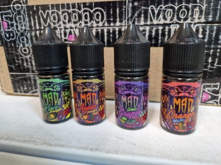 Жидкость для вейпа MAD в асс. оптом 